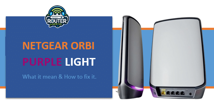 orbi purple light