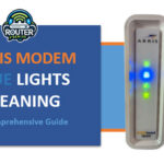 Arris Modem blue lights meaning