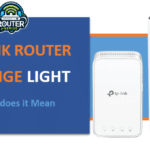 tp link router orange light