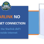 starlink no internet connection