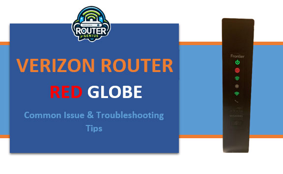 Verizon Router Red Globe