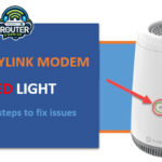 centurylink modem red light