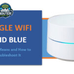 google wifi solid blue