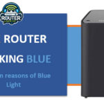 Cox router blinking blue