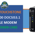 arris touchstone cm8200 docsis 3.1 cable modem no power cord